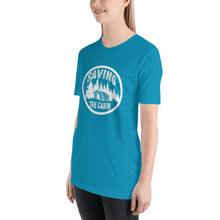 Load image into Gallery viewer, Saving The Cabin White Unisex t-shirt