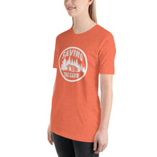 Load image into Gallery viewer, Saving The Cabin White Unisex t-shirt