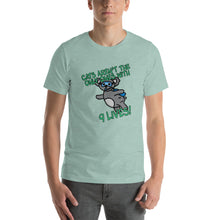 Load image into Gallery viewer, 9 LIVES Unisex t-shirt