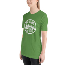 Load image into Gallery viewer, Saving The Cabin White Unisex t-shirt