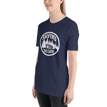 Load image into Gallery viewer, Saving The Cabin White Unisex t-shirt