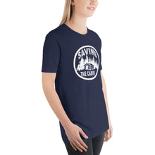 Load image into Gallery viewer, Saving The Cabin White Unisex t-shirt