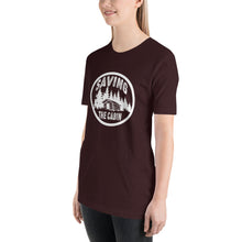 Load image into Gallery viewer, Saving The Cabin White Unisex t-shirt