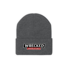 Load image into Gallery viewer, Wrecked & Recovered Knit Beanie