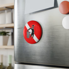 Load image into Gallery viewer, EWN Car Logo Button Magnet, Round (1 & 10 pcs)