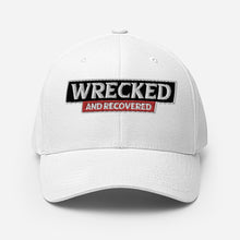 Load image into Gallery viewer, Wrecked & Recovered Text Structured Twill Cap