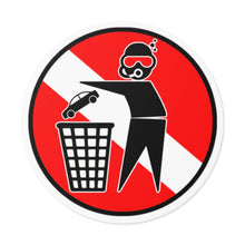 Load image into Gallery viewer, EWN Car Logo Round Vinyl Stickers