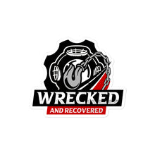 Load image into Gallery viewer, Wrecked & Recovered Bubble-free stickers