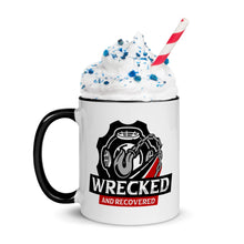 Load image into Gallery viewer, Wrecked & Recovered Mug with Color Inside