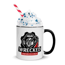 Load image into Gallery viewer, Wrecked & Recovered Mug with Color Inside