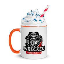 Load image into Gallery viewer, Wrecked & Recovered Mug with Color Inside
