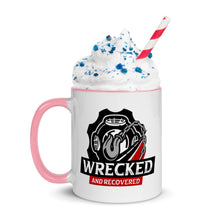 Load image into Gallery viewer, Wrecked & Recovered Mug with Color Inside