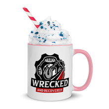 Load image into Gallery viewer, Wrecked & Recovered Mug with Color Inside