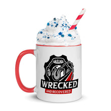 Load image into Gallery viewer, Wrecked & Recovered Mug with Color Inside