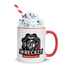 Load image into Gallery viewer, Wrecked & Recovered Mug with Color Inside