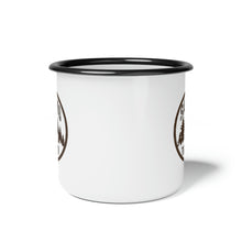 Load image into Gallery viewer, Saving the Cabin Enamel Camp Cup
