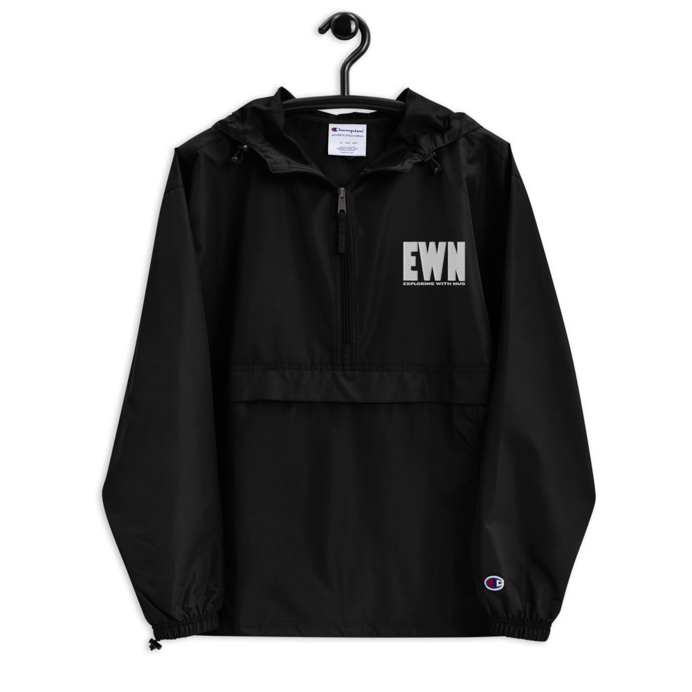 EWN Embroidered Champion Packable Jacket