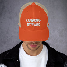 Load image into Gallery viewer, Exploring with Nug Trucker Cap
