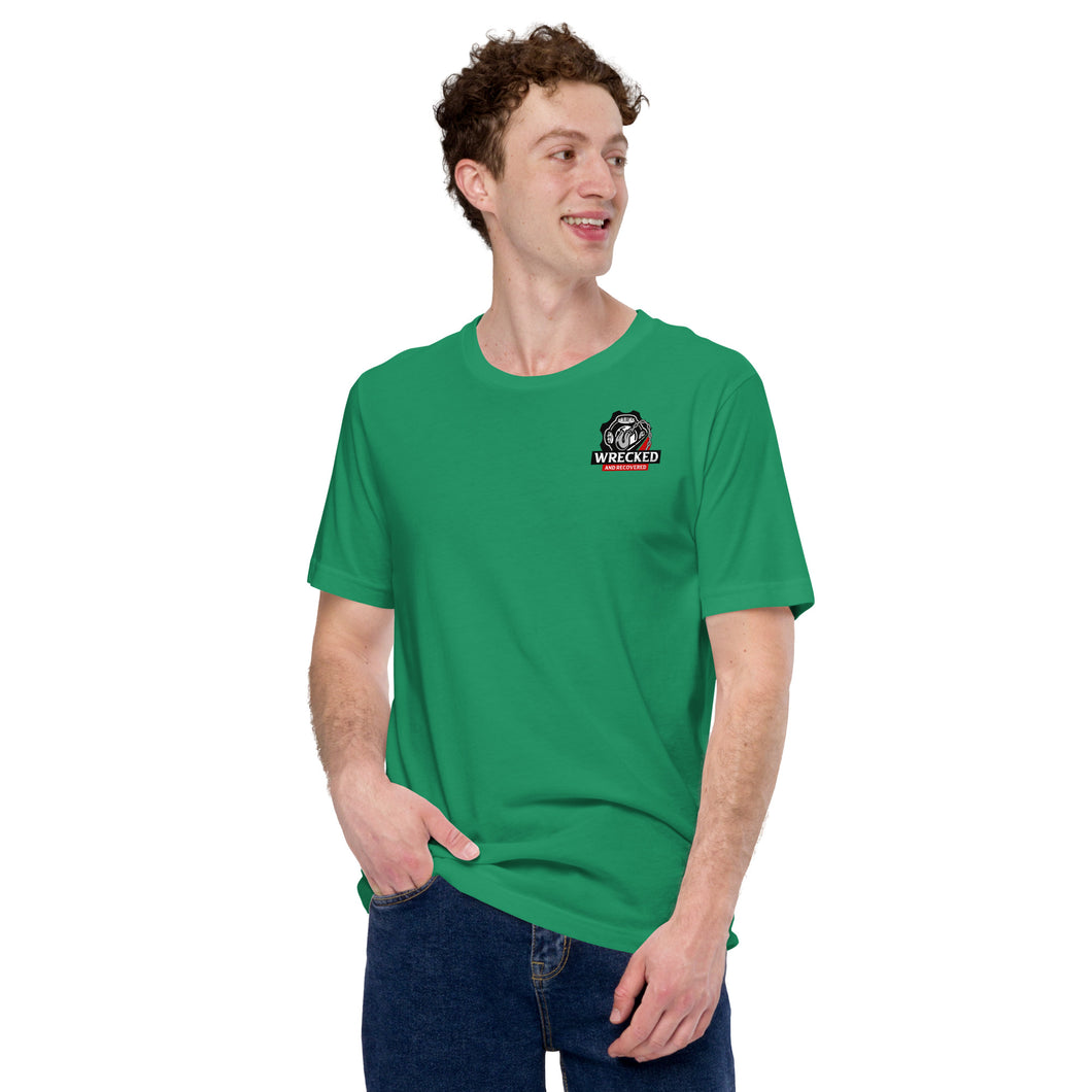 Wrecked & Recovered Unisex t-shirt