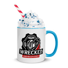 Load image into Gallery viewer, Wrecked &amp; Recovered Mug with Color Inside

